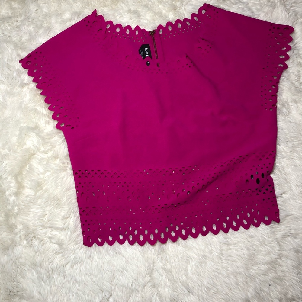 Hot pink shirt